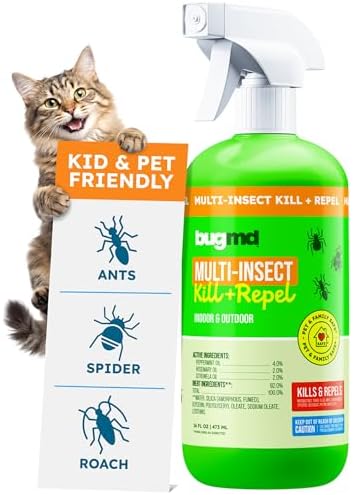 BugMD Pet Safe Multi-Insect Killer and Repellent Spray