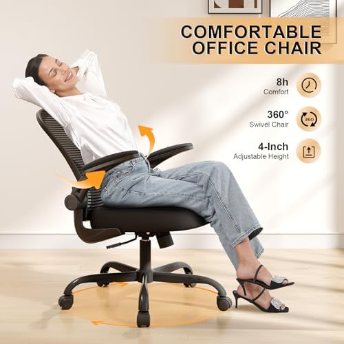 Synorla Office Chair|Ergonomic Desk Chairs (Pack of 2)