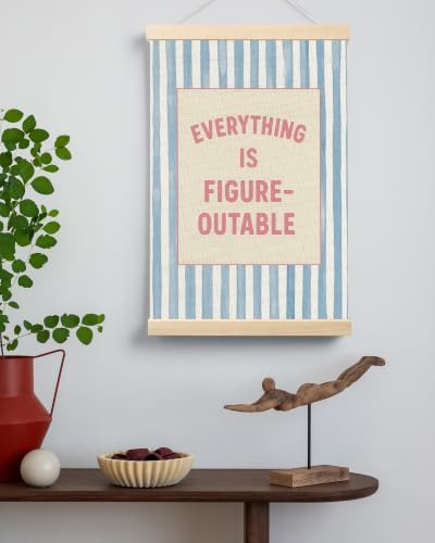 FGFK Positive Affirmations Wall Art Poster Hanger Frame 16x24 Inch