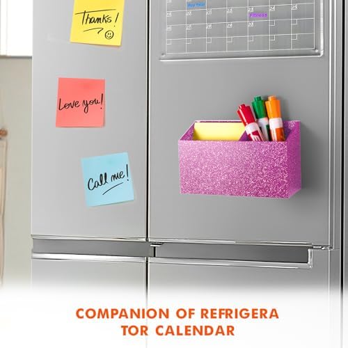 BEYGORM Magnetic Dry Erase Marker Holder for Whiteboard & Refrigerator