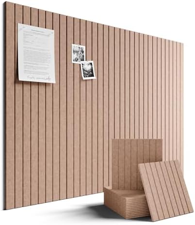 Fluxynara 48" x 36" Large Felt Bulletin Board, Terracotta