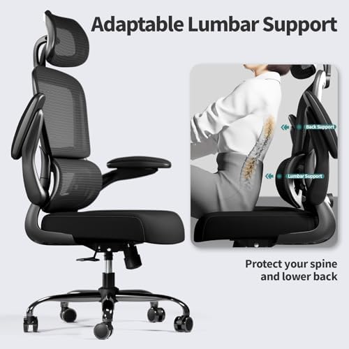 TRALT Office Chair Ergonomic Desk Chair - Gaming Chair with Lumbar Support