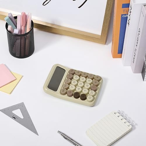 Mr. Pen- Mechanical Switch Calculator, 12 Digit Large LCD Display