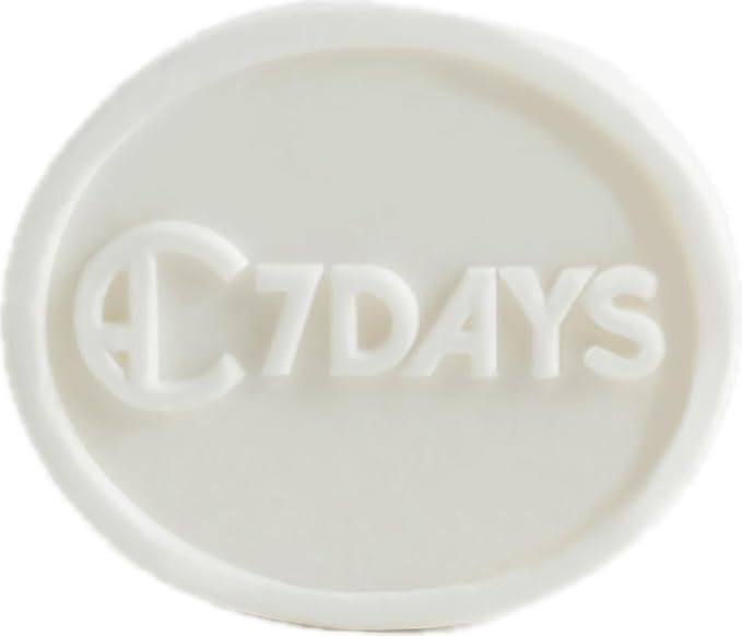 CDH7DAYS EWG VERIFIED VEGAN BAR SOAP/HANDMADE (MADE IN KOREA) Natural Body Soap Bar, Plant-Based, Handmade SOFT MILKY SOAP (Recommendation for MOTHER) (2, WHITE)
