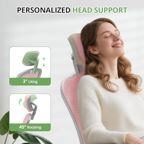 Synorla Office Chair|330LBS Capacity Ergonomic Desk Chair