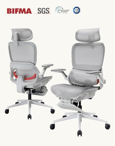 SIHOO B100 PRO Ergonomic Mesh Office Chair with Footrest
