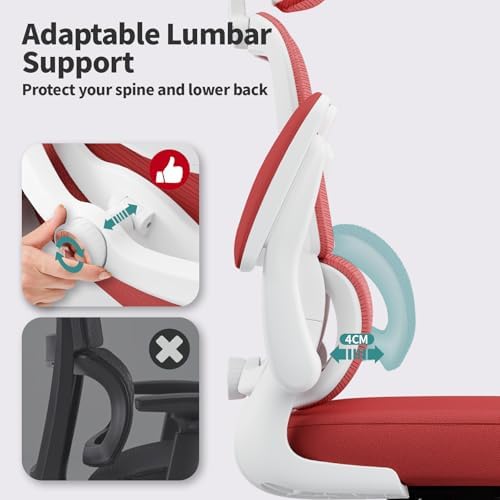 TRALT Office Chair Ergonomic Desk Chair - Gaming Chair with Lumbar Support
