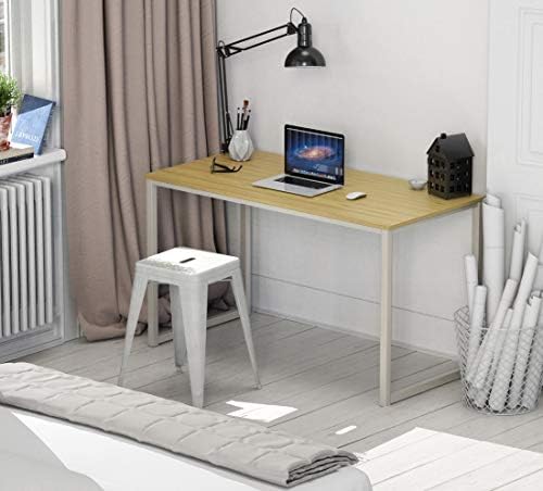 SHW Mission 40-Inch Home Office Computer Desk, Oak