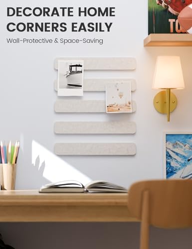 Fluxynara 13" x 2" Felt Wall Panels, Oatmeal