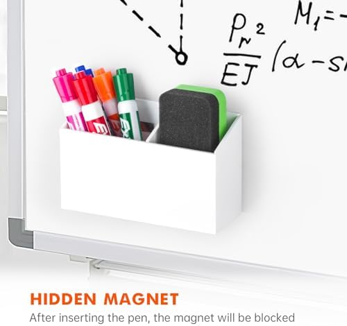 BEYGORM Magnetic Dry Erase Marker Holder for Whiteboard & Refrigerator