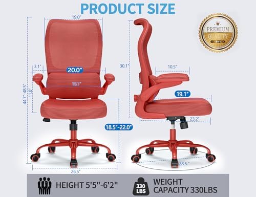 TRALT Office Chair Ergonomic Desk Chair - Gaming Chair with Lumbar Support