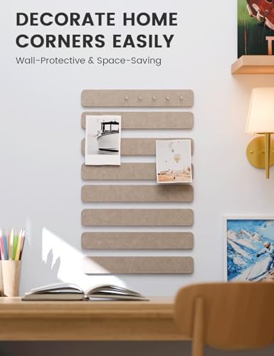 Fluxynara 13" x 2" Felt Wall Panels, Taupe