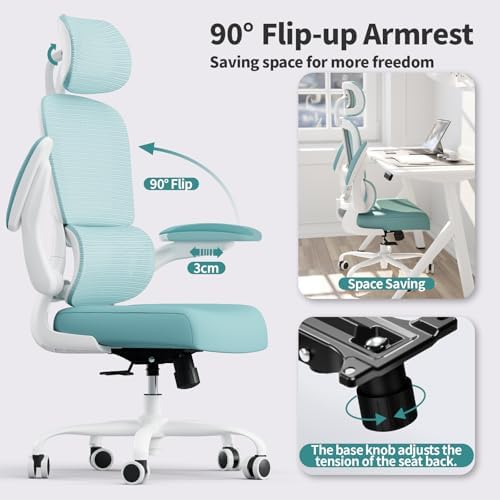 TRALT Office Chair Ergonomic Desk Chair - Gaming Chair with Lumbar Support