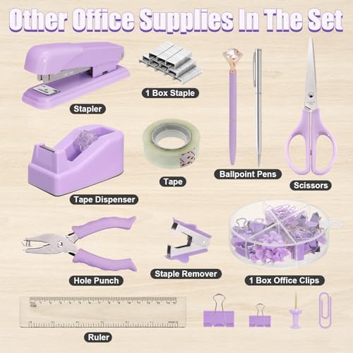 13-in-1 Office Desk Organizer Set for Back to School Supplies Accessories