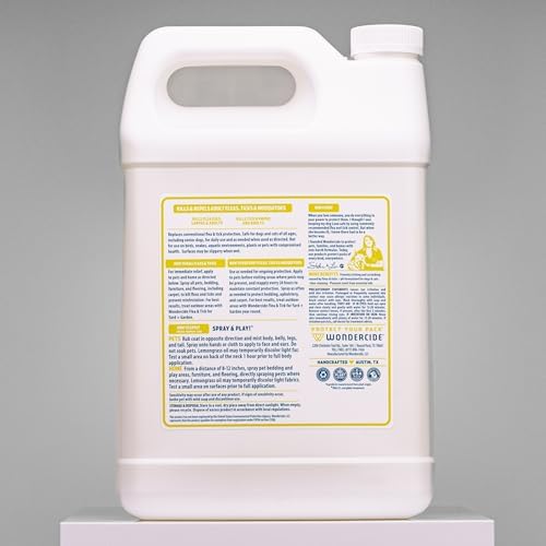 Wondercide - Indoor Pest Control Spray for Home & Kitchen Lemongrass 128 oz