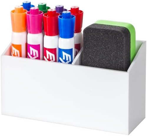 BEYGORM Magnetic Dry Erase Marker Holder for Whiteboard & Refrigerator