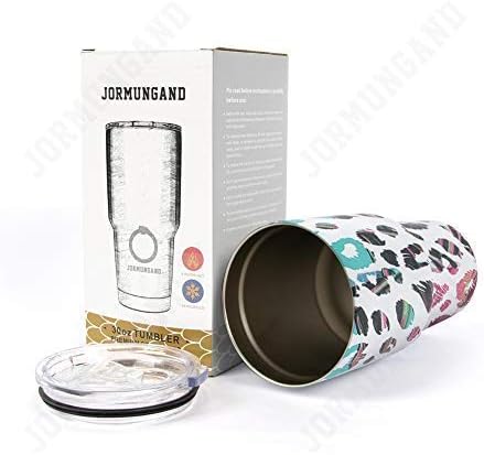 Jormungand 30 oz Tumbler Stainless Steel Vacuum Insulated Travel Mug with Leak Proof Lid Double Wall Coffee Cup Water Bottle for Cold Beverages 30oz Tumbler Kiss