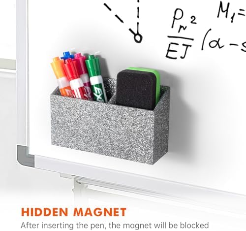 BEYGORM Magnetic Dry Erase Marker Holder for Whiteboard & Refrigerator