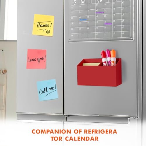BEYGORM Magnetic Dry Erase Marker Holder for Whiteboard & Refrigerator