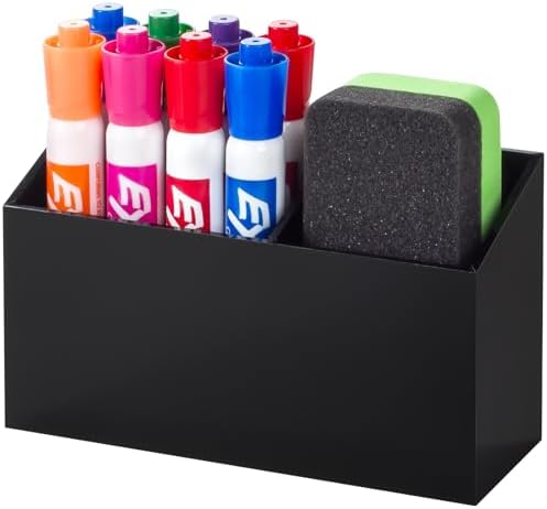 BEYGORM Magnetic Dry Erase Marker Holder for Whiteboard & Refrigerator