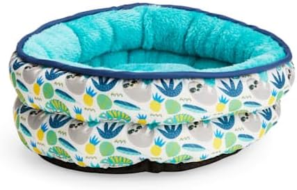 EveryYay by Petco Snooze Fest Jungle-Print Donut Ferret Bed 11" L X 11" W X 4.5" H