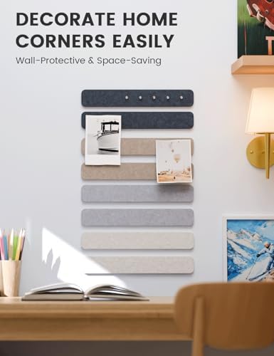 Fluxynara 13" x 2" Felt Wall Panels, Nordic Slate