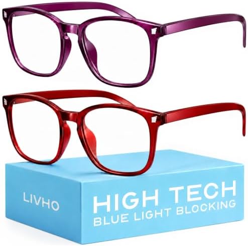 livho High Tech Blue Light Blocking Computer Glasses
