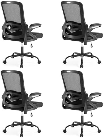 Ergonomic Office Chair Desk Chair with Adjustable Lumbar Support