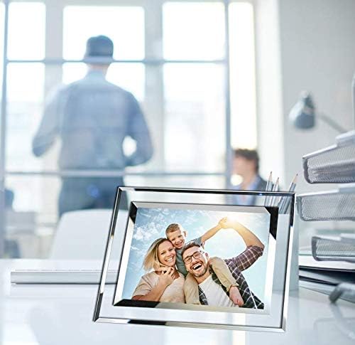 SIMON'S SHOP 8x10 Picture Frame, Glass Picture Frames 8x10 for Wall and Tabletop, 2-Pack Photo Frame Vertical or Horizontal Display, Modern Home Office Décor