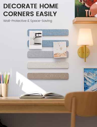 Fluxynara 13" x 2" Felt Wall Panels, Coastal