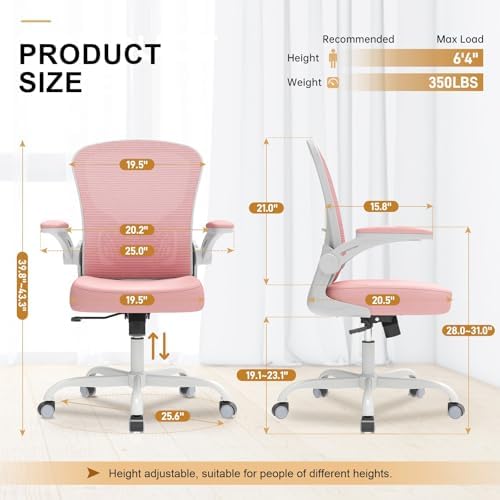 Synorla Office Chair|Ergonomic Desk Chairs 330LBS Capacity