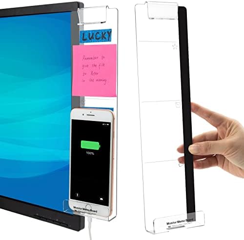 MDOZQ Office Desk Accessories 2pcs Sticky Note Holder Phone Holder