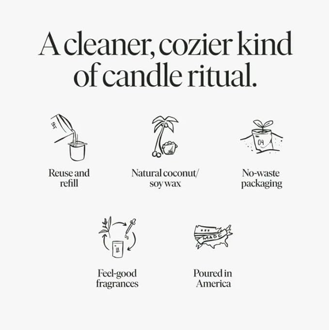 Siblings Candle Making Kit | DIY Coconut-Soy Wax Candle Kit with Wooden Wick | Scent No 01: Bergamot, White Rose, Oakmoss | Clean, Non-Toxic, Reusable, 60 Hr Burn