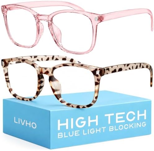 livho High Tech Blue Light Blocking Computer Glasses