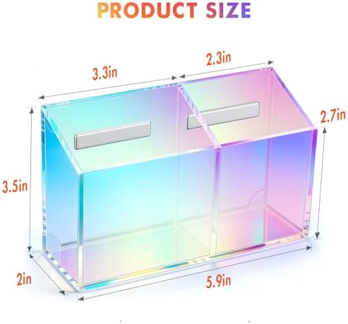 BEYGORM Magnetic Dry Erase Marker Holder for Whiteboard & Refrigerator