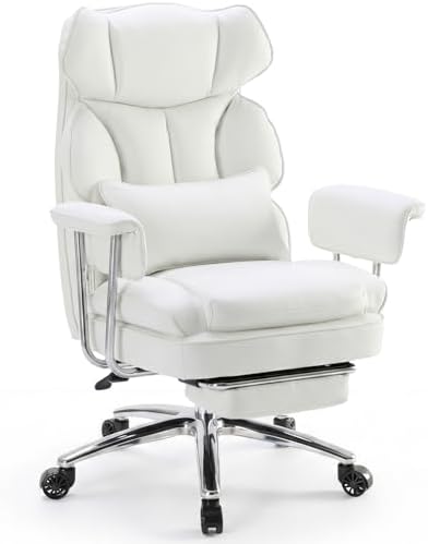 DUMOS Ergonomic Home Office Desk Chair, Executive Chair, PU Leather
