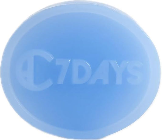 CDH7DAYS EWG VERIFIED VEGAN BAR SOAP/HANDMADE (MADE IN KOREA) Natural Body Soap Bar, Plant-Based, Handmade SOFT MILKY SOAP (Recommendation for MOTHER) (2, BLUE)