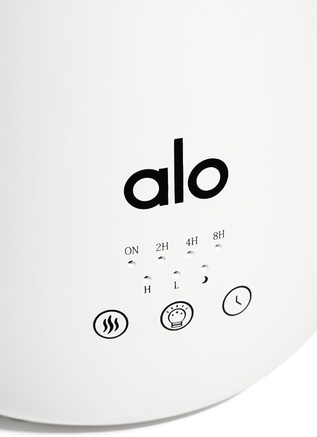 Alo Aura Diffuser | Essential Oil Diffuser & Cool Mist Humidifier | Quiet Operation | Covers 700 Sq. Ft | Up to 22 Hrs Runtime | for Home, Workout Studios, Classrooms |