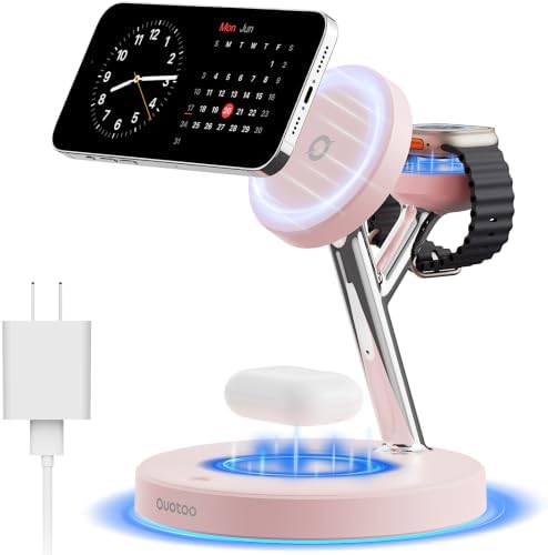 3 in 1 MagSafe Wireless Charger Stand for iPhone Apple Watch AirPods