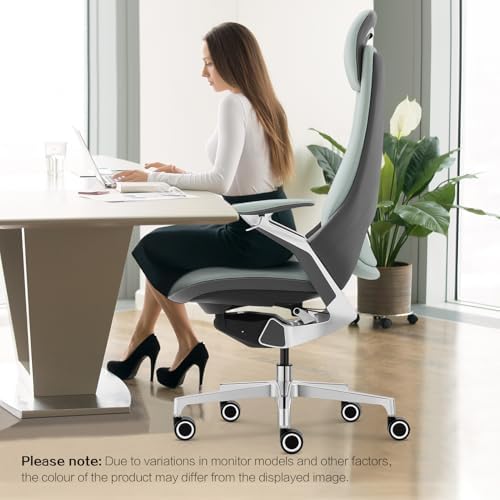 Genuine Leather Executive Office Chair，Top-Grain Cowhide, Ergonomic Design