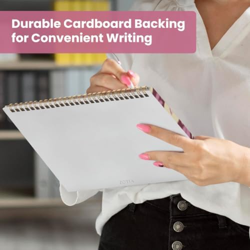 Weekly To Do List Notepad with 52 Undated Sheets（8.5"×11"）- Undated Weekly Planner Notepad for Office Desk Accessories and Supplies - Wine Bloom