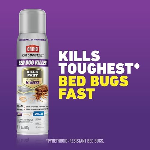 Ortho Home Defense Max Bed Bug Killer, Aerosol, 18 oz.
