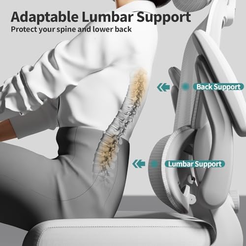 TRALT Office Chair Ergonomic Desk Chair - Gaming Chair with Lumbar Support