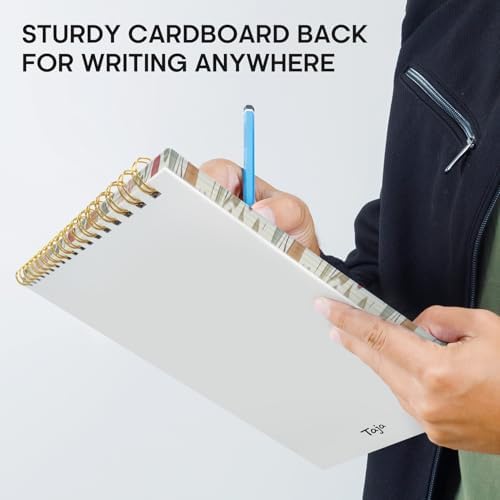 Taja To Do List Notepad, Undated Daily Planner for Work and Goal Setting