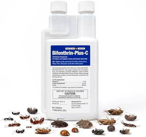 Bifenthrin Plus-C Insecticide, 16 oz, Roach Killer