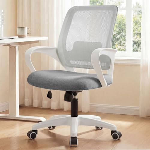 NEO CHAIR Home Office Desk Chair Ergonomic Mesh with Lumbar Support, Grey
