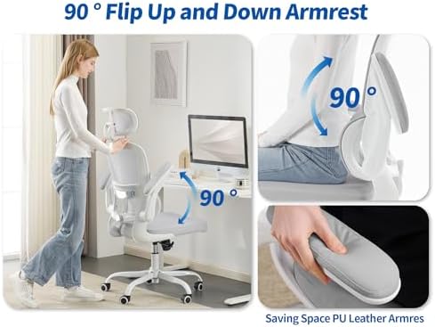 TRALT Office Chair Ergonomic Desk Chair - Gaming Chair with Lumbar Support