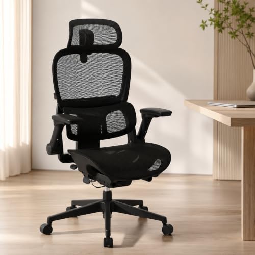 SIHOO B300 PRO Ergonomic Office Chair, High Back Mesh Computer Chair, Balck