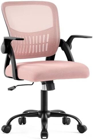 DUMOS Office Desk Chair, Lumbar Support Mesh Home Chair