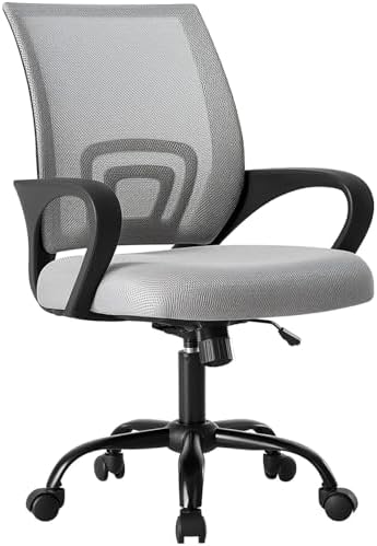 OLIXIS Office Desk Chair, Ergonomic Home Mesh Chair, Lumbar Support
